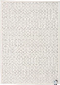 Narma Tsirgu Kaksipuolinen Puuvillamatto Valkoinen 160x230 Cm