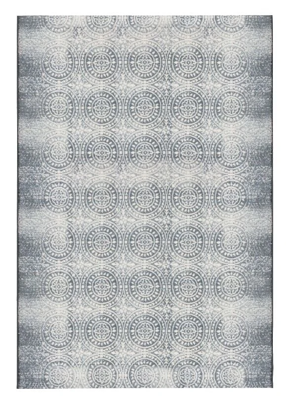 K&M K/M Palazzo Faded Pallot Matto 200x290 Cm Sininen 3 K&M K/M Palazzo Faded Pallot Matto 200x290 Cm Sininen