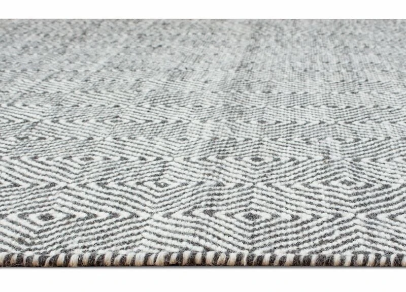 K&M Gåsöga Villamatto 160x230cm Harmaa 6 K&M Gåsöga Villamatto 160x230cm Harmaa - Image 4