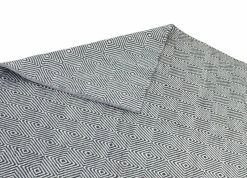 K&M Gåsöga Villamatto 160x230cm Harmaa