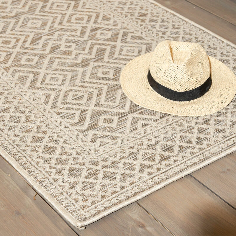 4Living Patio Polypropeenimatto 160x230 Cm Beige 6 4Living Patio Polypropeenimatto 160x230 Cm Beige - Image 4