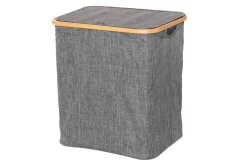 4Living Fuji Pyykkikori Kannella Harmaa -Emibig Store 4Living20Fuji20pyykkikori20kannella20harmaa