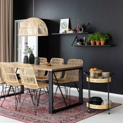 Cuero Design Lasinalunen Pampa Black -Emibig Store 4living cosy tarjoiluvaunu web 3 1