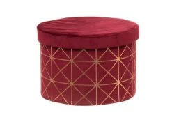 4Living Drama Säilytyslaatikko 3kpl Viininpunainen Sametti -Emibig Store 4living drama s ilytyslaatikko 3kpl viininpunainen sametti 1