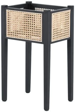 Veke Wienberg Kukkateline 35 Musta/luonnonväri