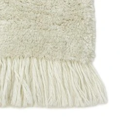 Anno Kuura Kierrätetty PET-lanka Shaggy Matto Valkoinen 200x290cm -Emibig Store 6438427006208 02