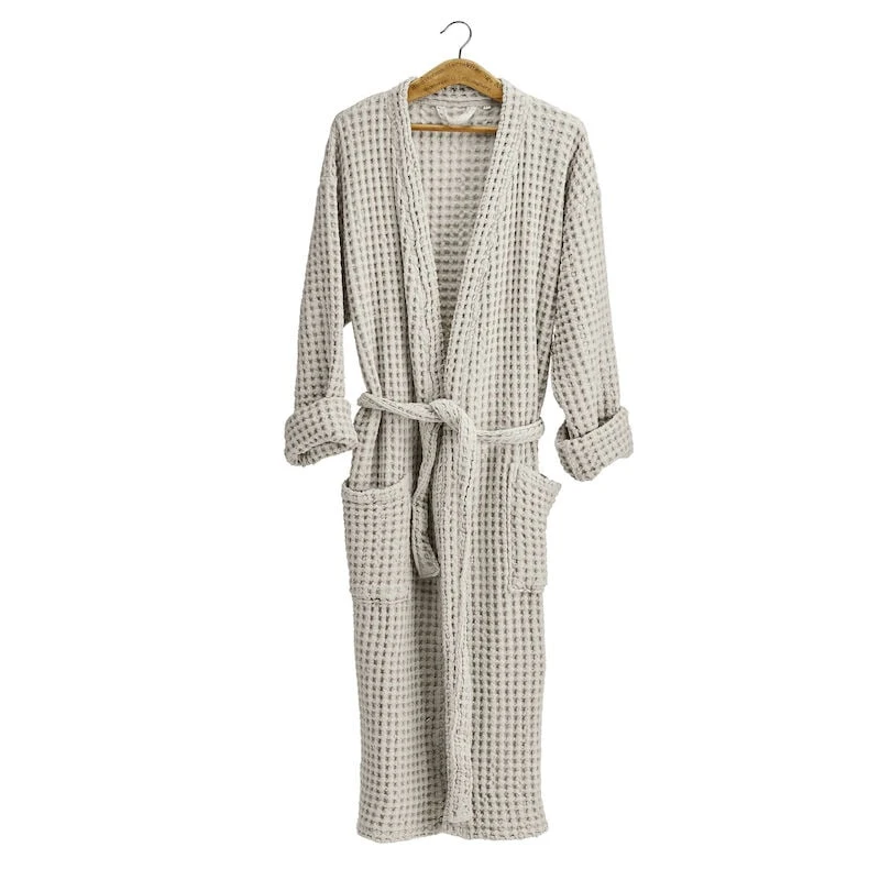 Anno Puro Kylpytakki S/M Organic Vihertävän Harmaa 4 Anno Puro Kylpytakki S/M Organic Vihertävän Harmaa - Image 2