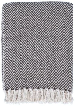 Veke Siksak Torkkupeitto 125x150 Cm Ruskea -Emibig Store 644928 19