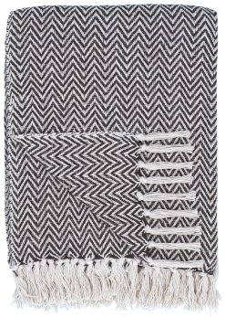 Veke Siksak Torkkupeitto 125x150 Cm Ruskea -Emibig Store 644928 16