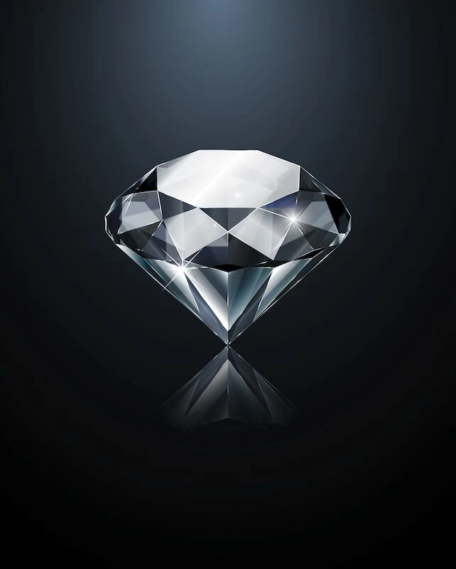 Artlink Timantti Mustalla Taustalla Juliste 40x50 Cm 3 Artlink Timantti Mustalla Taustalla Juliste 40x50 Cm