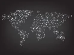 Artlink Maailmankartta Juliste 30x40 Cm