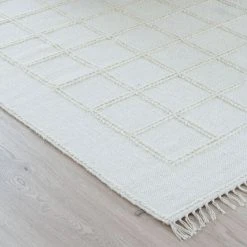 Veke Aatos Villamatto 200x290 Cm Luonnonvalkoinen