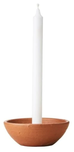 Affari Theo Kynttilänjalka Ø 14 Cm Terrakotta -Emibig Store Affari Theo kynttilanjalka O 14 cm terrakotta