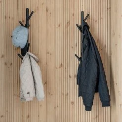 Veke Arki Pysty Seinänaulakko Musta -Emibig Store Arki pystynaulakko musta miljoossa 2