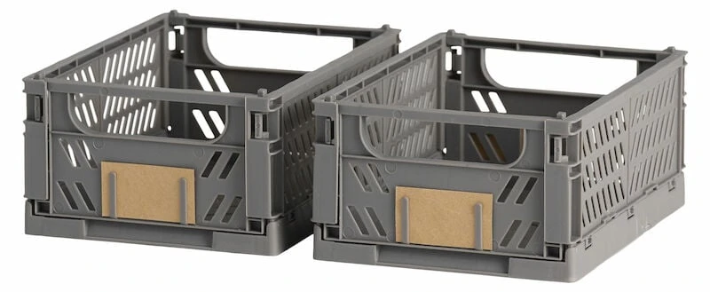 Day Pinottava Kori 25x16,5x10 Cm Tummanharmaa 2 Kpl Setti 3 Day Pinottava Kori 25x16,5x10 Cm Tummanharmaa 2 Kpl Setti