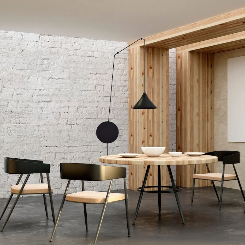 Emibig Abramo Riippuvalaisin 1-osainen Musta 5 Emibig Abramo Riippuvalaisin 1-osainen Musta - Image 3