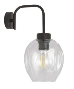 Emibig Store 24 Emibig Lukka Seinävalaisin Musta/kirkas