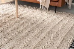 Fanni K Tunturi Puuvillamatto 160x230cm Valkoinen/musta -Emibig Store Fanni k tunturi puuvillamatto luonnonvalk musta miljoossa web 15