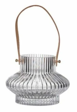 Fanni K Lampi Maljakko Nahkakahvalla 16x12,5 Cm -Emibig Store Fanni K Lampi maljakko nahkakahvalla 16x125 cm