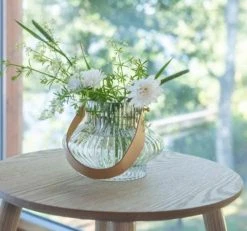 Fanni K Lampi Maljakko Nahkakahvalla 16x12,5 Cm -Emibig Store Fanni K Lampi maljakko nahkakahvalla 16x125 cm miljoo 2