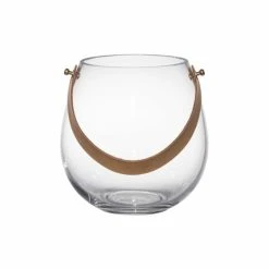 Fanni K Lampi Maljakko Nahkakahvalla Kirkas -Emibig Store Fanni K Lampi maljakko nahkakahvalla kirkas 1