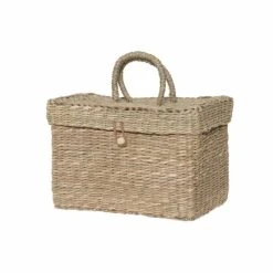 Fanni K Norrkulla Säilytyskori Kannella Ja Kahvoilla 24x15x22 Cm -Emibig Store Fanni K Norrkulla sailytyskori kannella ja kahvoilla 3