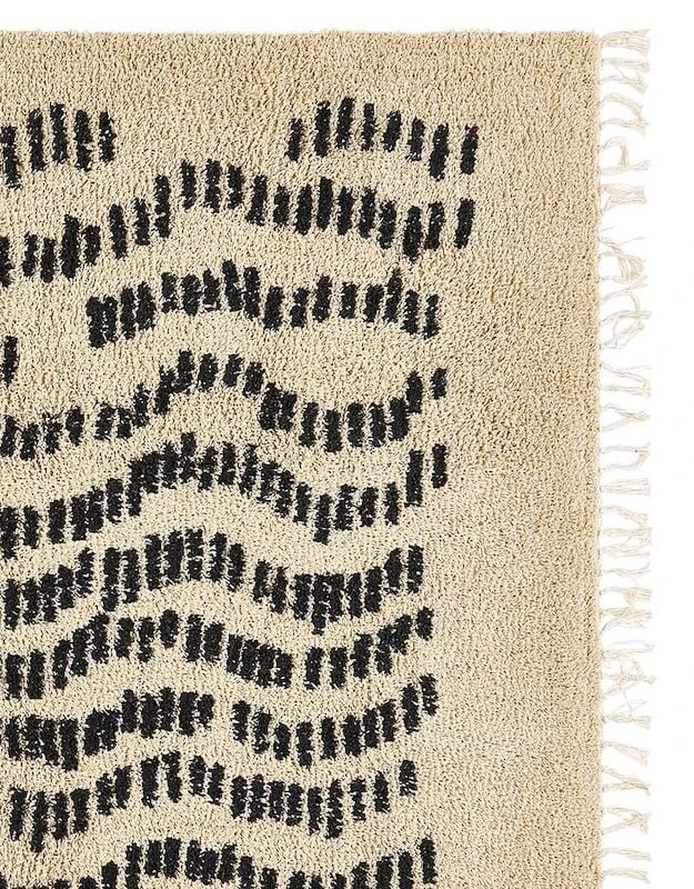 Finarte Dyyni Puuvillamatto 160x230 Cm Beige 7 Finarte Dyyni Puuvillamatto 160x230 Cm Beige - Image 5