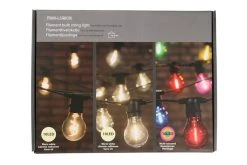 Finnlumor Filament Kirkas Valoketju Kierre 10LED -Emibig Store Finnlumor filament kirkas kierre valoketju pakkaus