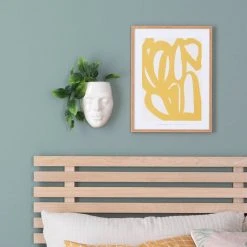 House Nordic Keraaminen Kukkaruukku Seinälle 13x8,5x18 Cm Valkoinen