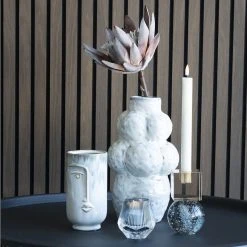 House Nordic Kupla Keraaminen Maljakko Ø16 Cm Valkoinen -Emibig Store House nordic kupla keraaminen maljakko 16 valkoinen miljoo 3