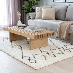 Veke Kaamos Villamatto 160x230 Cm Luonnonvalkoinen/ruskea -Emibig Store Kaamos villamatto miljoossa web pete 8