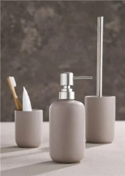 DAY Kylpyhuonesetti 3-osainen Valkoinen 10 DAY Kylpyhuonesetti 3-osainen Valkoinen -Emibig Store Kylpyhuonesetti 3 osainen harmaa