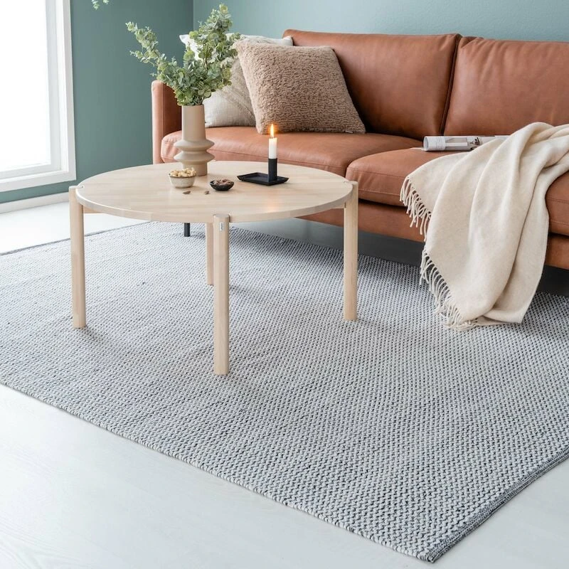 Veke Liplatus Puuvillamatto 160x230 Cm Musta/valkoinen 6 Veke Liplatus Puuvillamatto 160x230 Cm Musta/valkoinen - Image 4