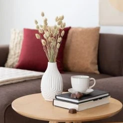 Ei Brändiä Mattaposliini Vaasi 10x10x14 Cm 11 Ei Brändiä Mattaposliini Vaasi 10x10x14 Cm -Emibig Store Mattaposliini vaasi