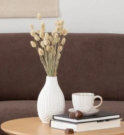 Ei Brändiä Mattaposliini Vaasi 10x10x14 Cm