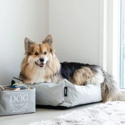 Veke Ressu Koiranpeti Vaaleanharmaa -Emibig Store Ressu koirapeti miljoossa harmaa web 4