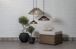 Star Trading Vide Lampunvarjostin 25 Cm Musta