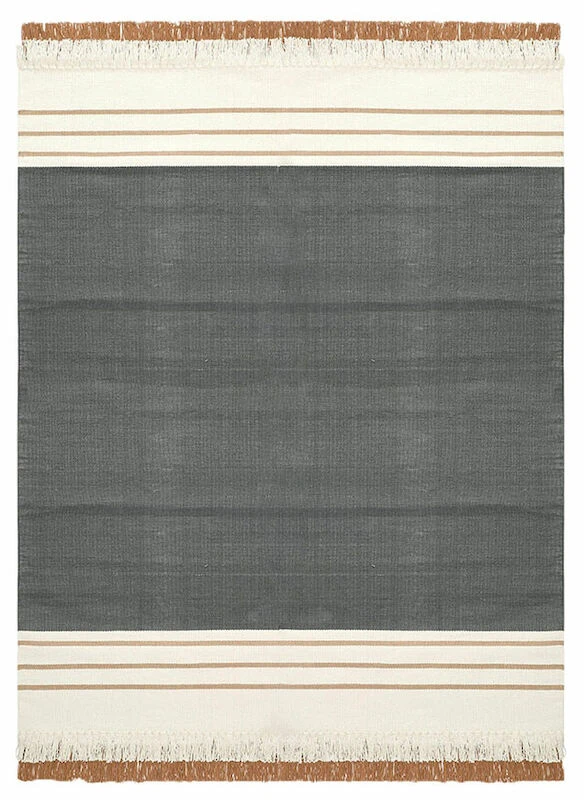 Svanefors Jackie Puuvillamatto 200x300 Cm Asfaltti 4 Svanefors Jackie Puuvillamatto 200x300 Cm Asfaltti - Image 2