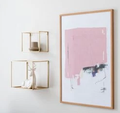 Svanefors Seinähylly 23x10x17 Cm Kulta 2-laatuinen -Emibig Store Svanefors seinahylly kultainen