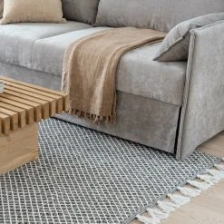 Veke Tyrsky Matto 160x230 Cm Musta/valkoinen 10 Veke Tyrsky Matto 160x230 Cm Musta/valkoinen -Emibig Store Tyrsky puuvillamatto miljoossa web petee 2