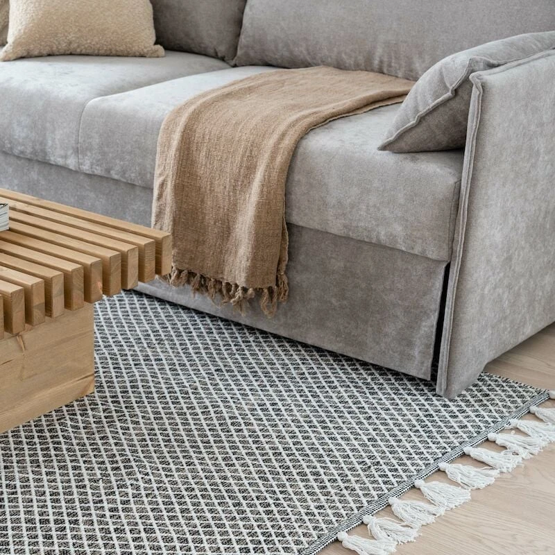 Veke Tyrsky Matto 160x230 Cm Musta/valkoinen 5 Veke Tyrsky Matto 160x230 Cm Musta/valkoinen - Image 3