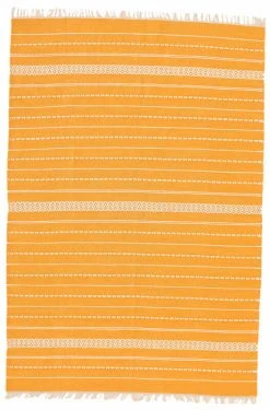 Veke Senja Puuvillamatto 160x230 Cm Keltainen 7 Veke Senja Puuvillamatto 160x230 Cm Keltainen -Emibig Store Veke Senja puuvillamatto 140x200 cm keltainen 0 3