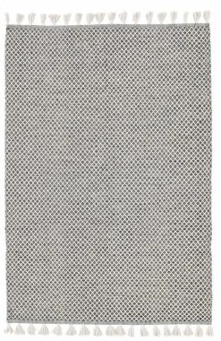 Veke Tyrsky Matto 160x230 Cm Musta/valkoinen