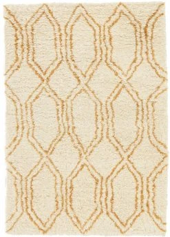 Veke Viima Villamatto 160x230 Cm Hiekka/okra -Emibig Store Veke Viima villamatto 140x200 cm hiekka okra 0 3