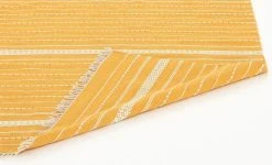 Veke Senja Puuvillamatto 160x230 Cm Keltainen 8 Veke Senja Puuvillamatto 160x230 Cm Keltainen -Emibig Store Veke senja puuvillamatto keltainen lahikuva pohjasta