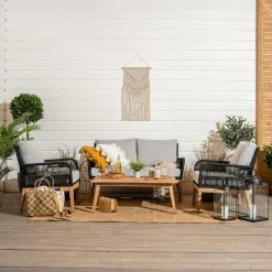 Veke Puomi Juuttimatto 200x290 Cm Luonnonvärinen -Emibig Store Vuono sohvaryhma miljoossa web pete 23