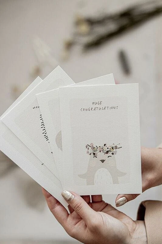 Xeraliving BEAR Onnittelukortti 10,5x14,8 Cm 5 Xeraliving BEAR Onnittelukortti 10,5x14,8 Cm - Image 3