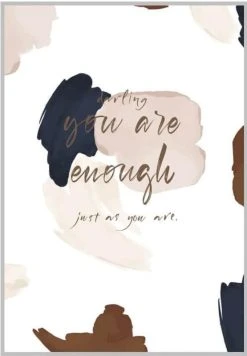 Xeraliving YOU ARE ENOUGH Postikortti 10,5x14,8 Cm -Emibig Store Xeraliving darling you are enough postikortti