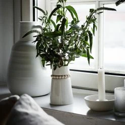 Aarikka Nuppu Maljakko 14 Cm Valkoinen -Emibig Store aarikka miljoo21