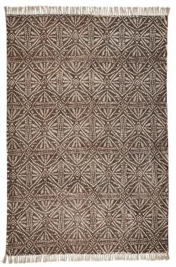 Affari Fernando Puuvillamatto Luonnonväri/musta 160x240 Cm -Emibig Store affari fernando puuvillamatto 160x240 ruskea